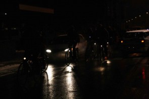 Controle op de fietsverlichtingen