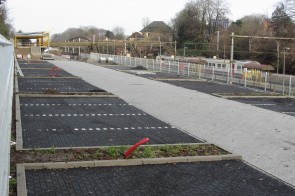 Parking aan station Hove