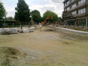 Werken in Geelhandlaan