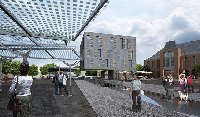 De werken rond het gemeentehuis van Mortsel roepen vele vragen op