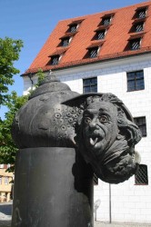 Einstein woonde relatief lang in Ulm
