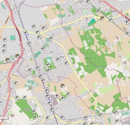 Geocaches in Hove en naburige gemeenten.