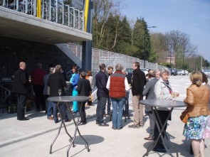 Veel geïnteresseerden op de openingsreceptie