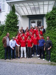 Hove Sport tijdens de huldiging