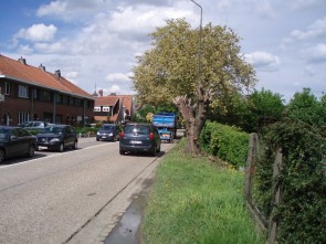 druk verkeer Groenstraat