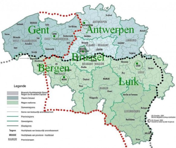 België kent vijf verschillende fiscale bestraffingsregimes