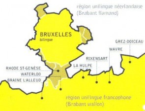 Het uiteindelijke doel van de franstaligen: Brussel fysiek laten aansluiten bij Wallonië