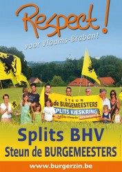 splits BHV pamflet