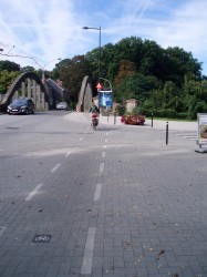 fietspad kruising Leliestraat