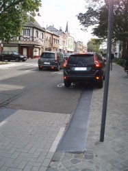 Foutpakeerder aan Kapelstraat