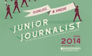 Junior journalistenwedstrijd affiche