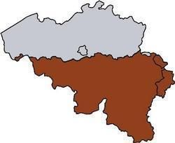Belgie landgedeelten