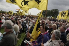 vlaamse leeuw vlag volk