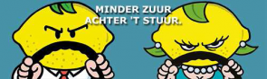 BIVV campagne minider zuur achter het stuur
