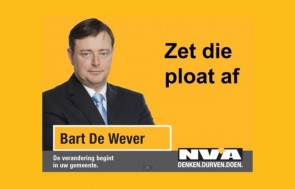 de wever zet die ploat af