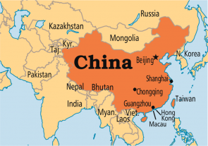 kaart china