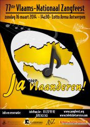 vlaams nationaal zangfeest 77ste