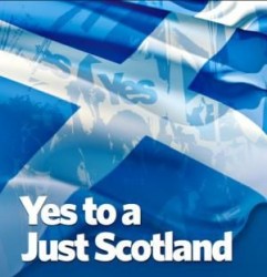 yes to a just scotland