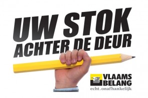 affichevlaamsbelanguwstokachterdedeur