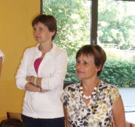 Juf Annemie en juf Ilse
