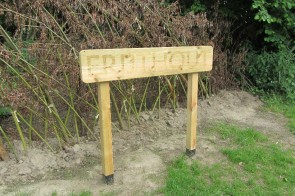 Frijthout bord