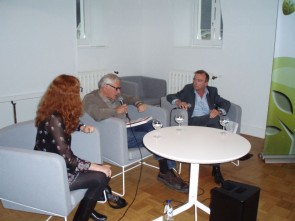 Boekvoorstelling in Brussel , mei 2014.