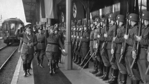 De heer Franco in gezelschap van een beruchte Duitser