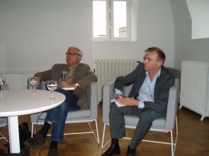 Boekvoorstelling in Brussel , mei 2014.