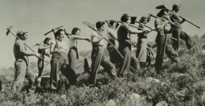 Vrouwen van de kibbouts – (Foto: Central Zionist Archives, Jerusalem)