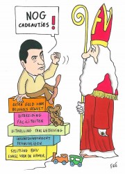 cartoon nog cadeautjes