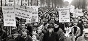 De stakingen van ’60-61 (Foto : socialisme.be)